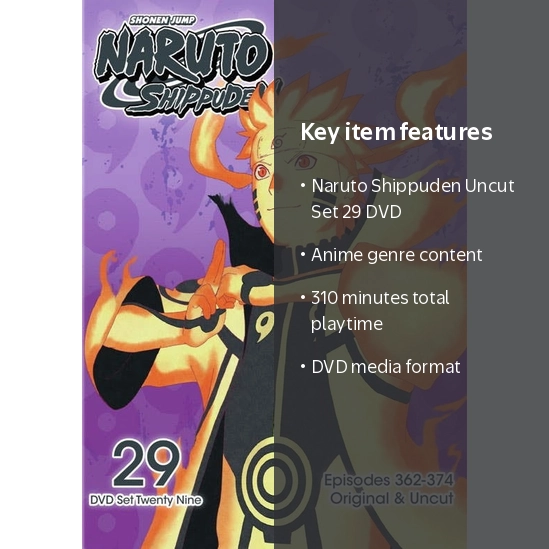 Naruto Shippuden Uncut Set 29 (DVD Boxed Set) [DVD] - Walmart.com