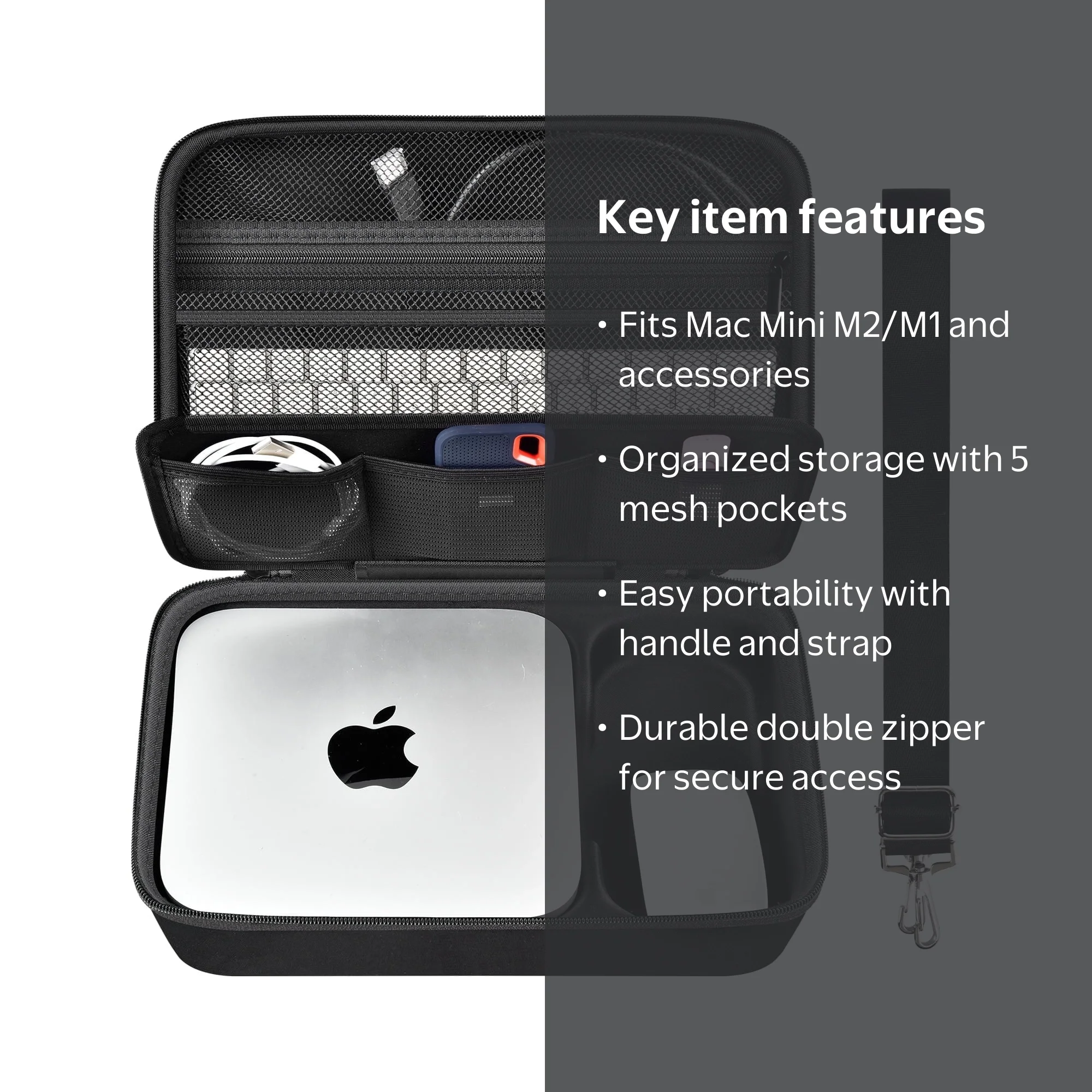 Case Compatible with Apple 2023 Mac Mini M2 & Previous Model
