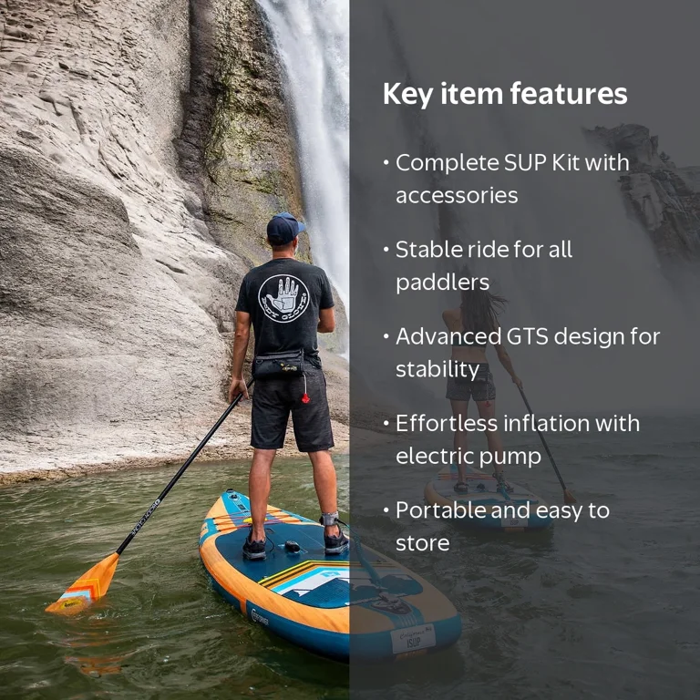 Body Glove Performer 11' Lightweight Inflatable Stand Up Paddle