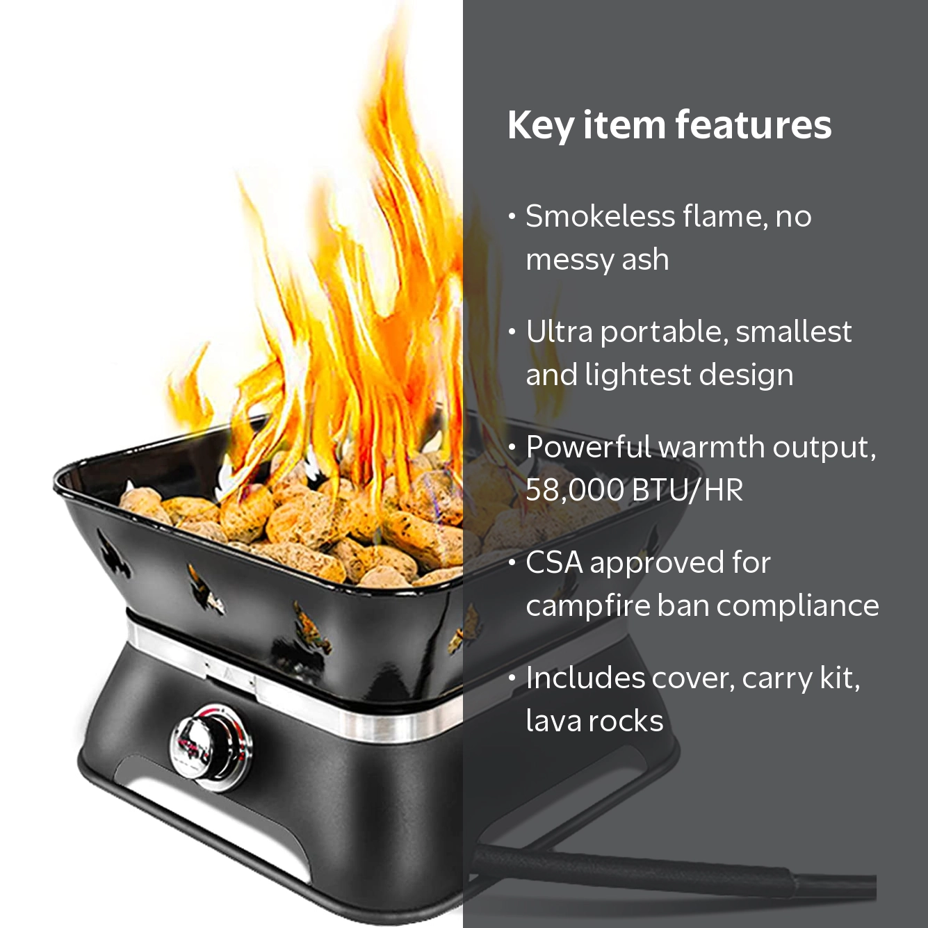 Outland Living, Firecube Portable Propane Fire Pit, 14