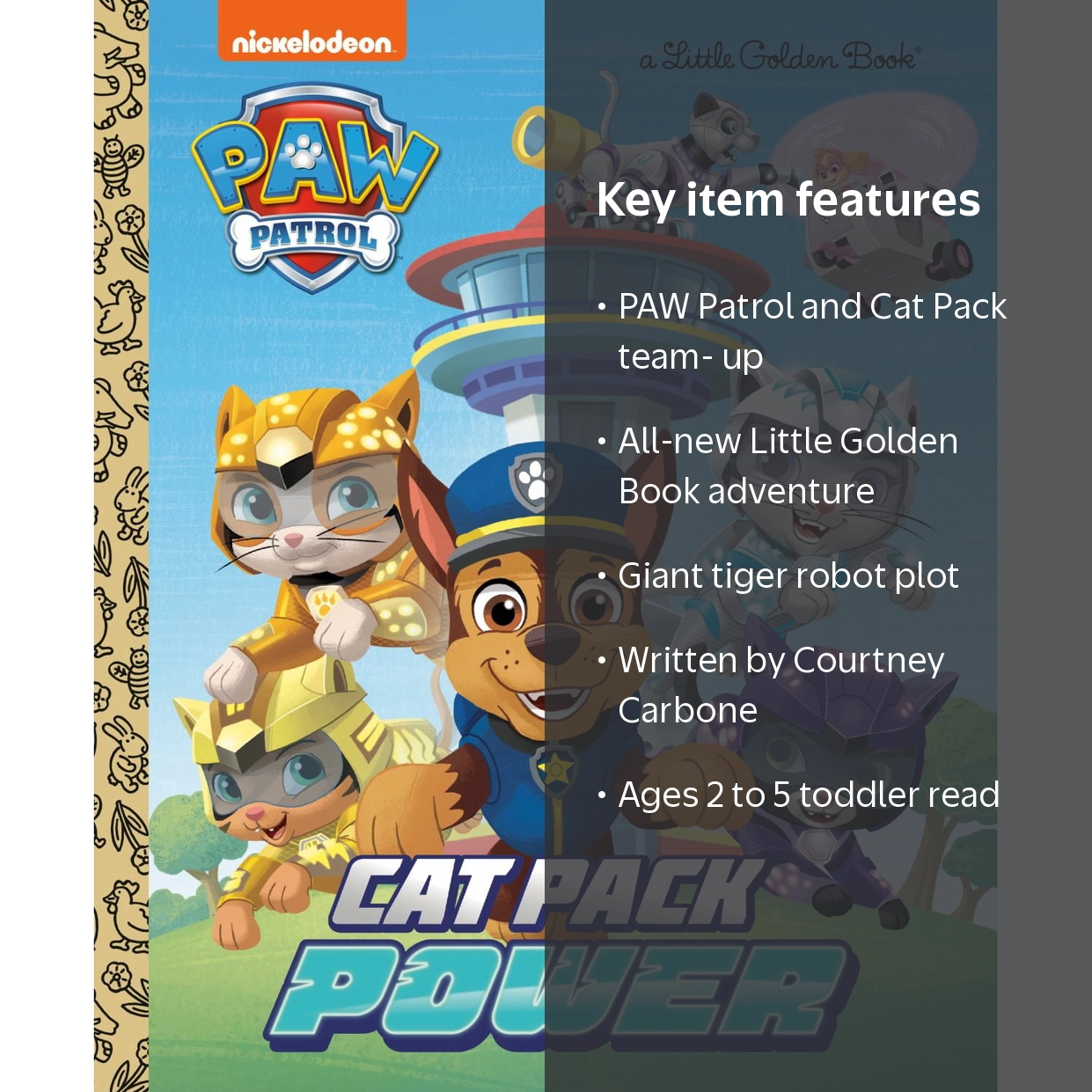 Courtney Carbone, Little Golden Book, PAW Patrol Cat Pack