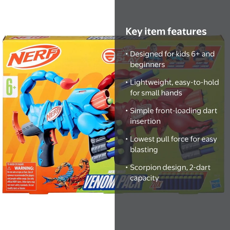 Nerf Wild Venom Pack Blaster 2-Pack - Walmart.com