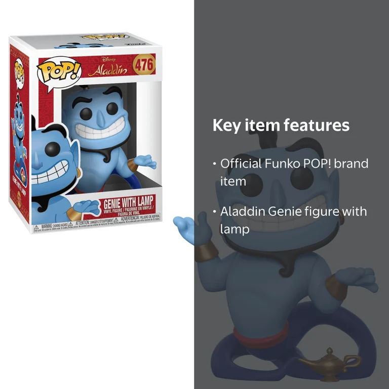 Funko POP! Disney Aladdin - Genie with Lamp - Walmart.com