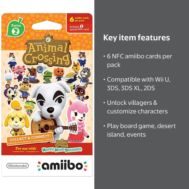 amiibo cards rare 81 Pcs Mini NFC Villigers with Sanrio Cards for Sprinkle Animal Crossing New Horizons Amiibo 1-4 Series, with Storage case: Buy Online at Best Price in Egypt Are these Amiibo cards authentic?