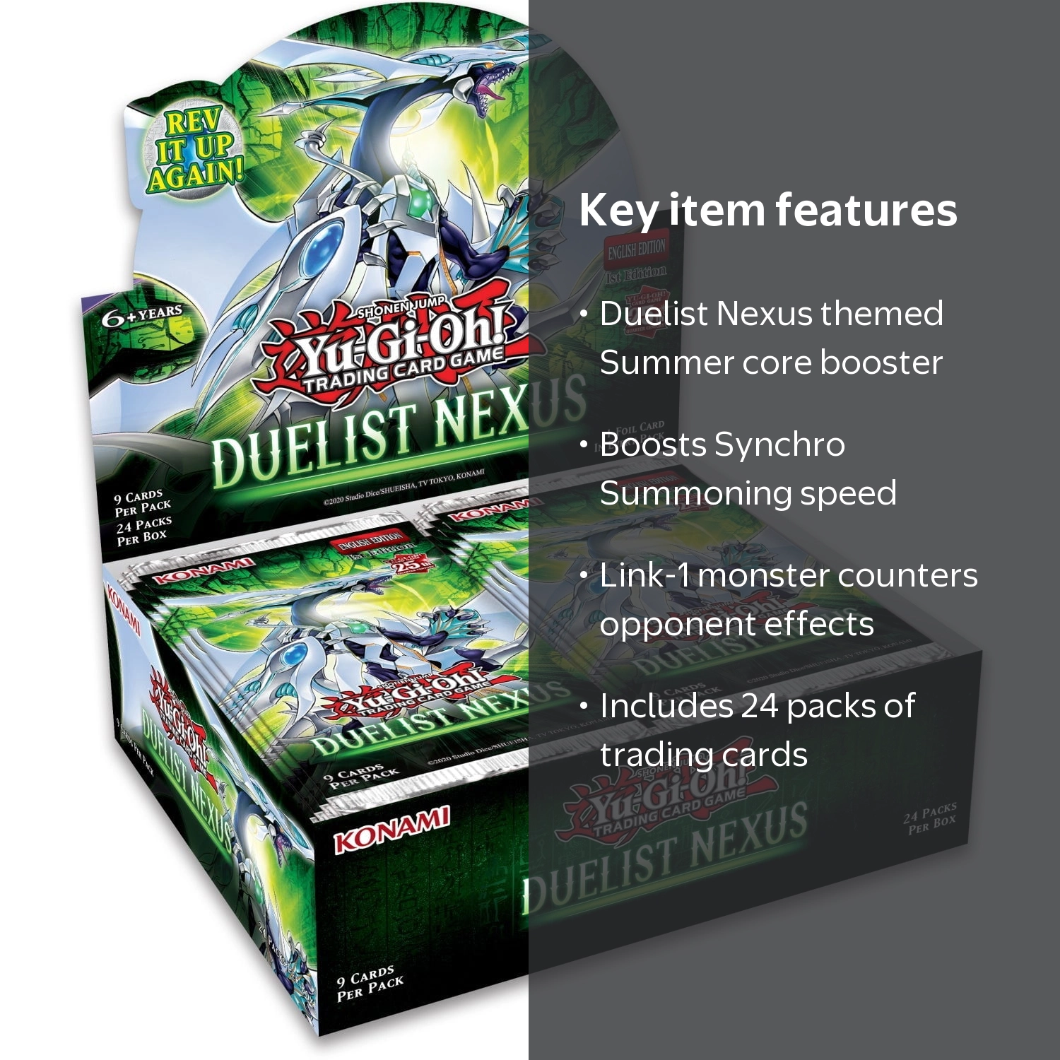 遊戯王 DUELIST NEXUS 3BOXセット Yu-Gi-Oh CCG Booster Box, Duelist Nexus, 24 Packs, Factory Sealed