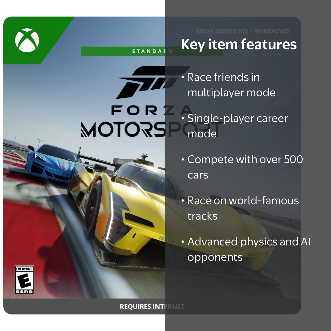 Forza Motorsport: Standard Edition - Xbox Series X - Walmart.com