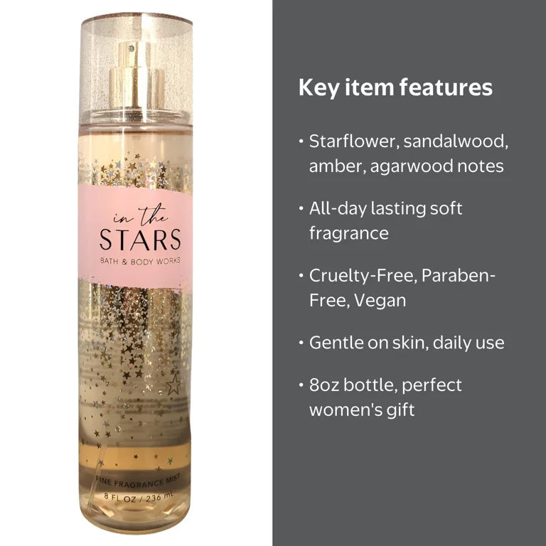 Bath & Body Works In the Stars Fine Fragrance Body Mist, Vegan