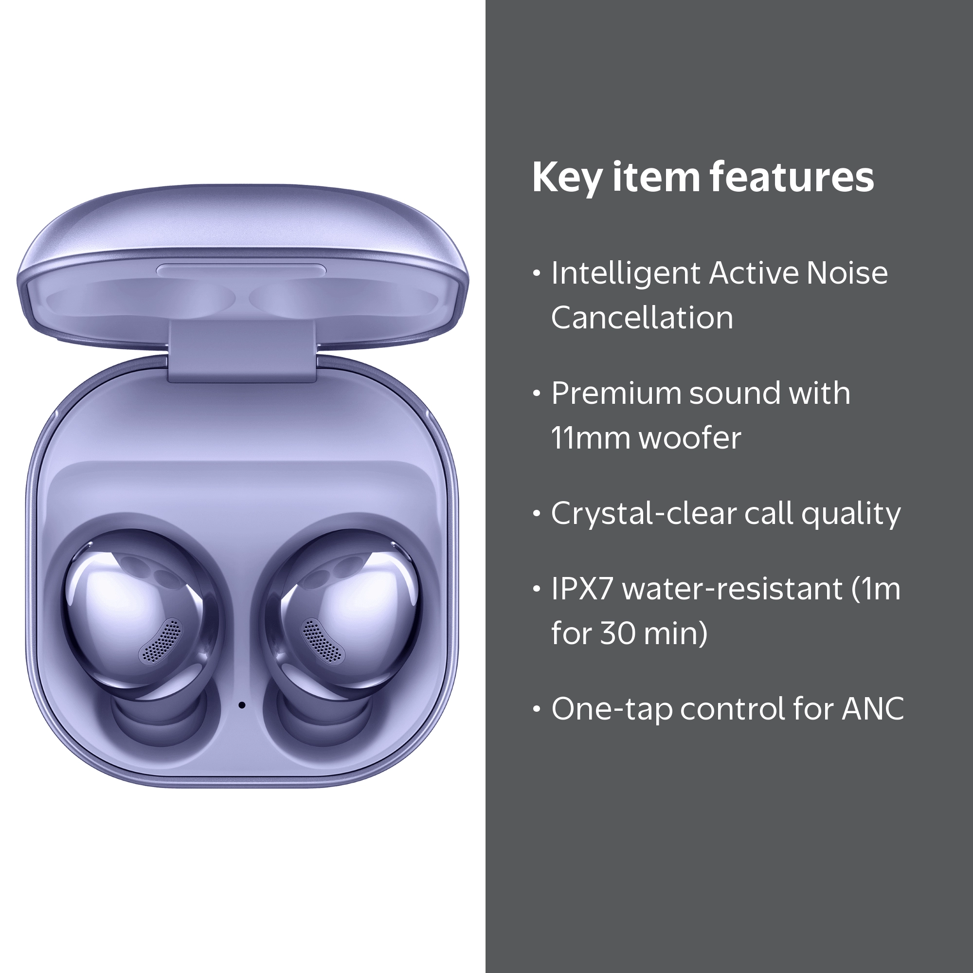 GalaxyBudsPro ファントムヴァイオレット SAMSUNG Galaxy Buds Pro - Phantom Violet - Walmart.com