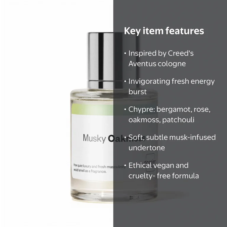 DOSSIER Musky Oakmoss Eau De Parfum, Inspired by Creed's Aventus