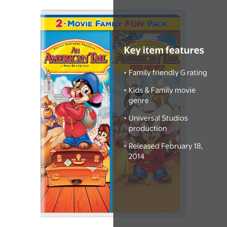 Universal Studios: An American Tail & Fievel Goes West - Kids