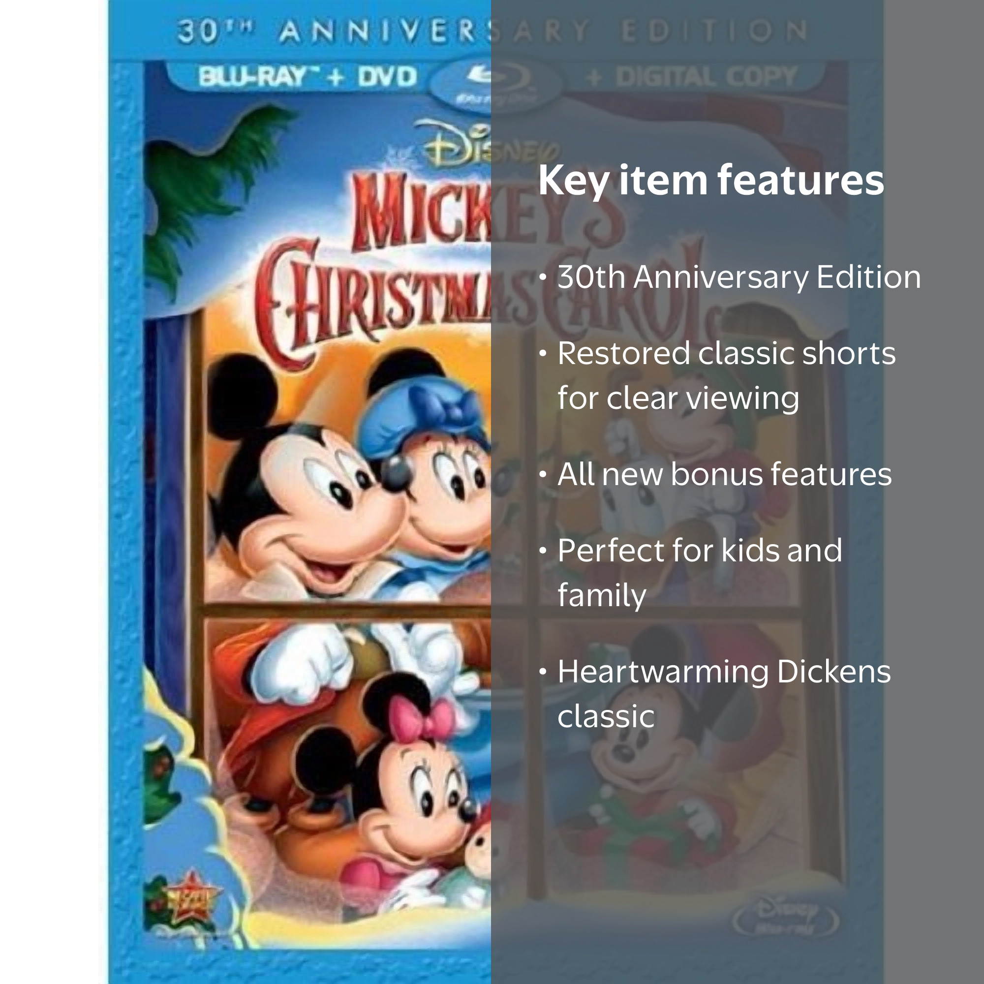 Mickey's Christmas Carol (30th Anniversary Edition) - Walmart.com
