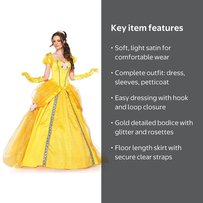 belle princess dress Costume for Kids  Beauty and the Beast not everyones just like us Belle Princess Costume For Girls