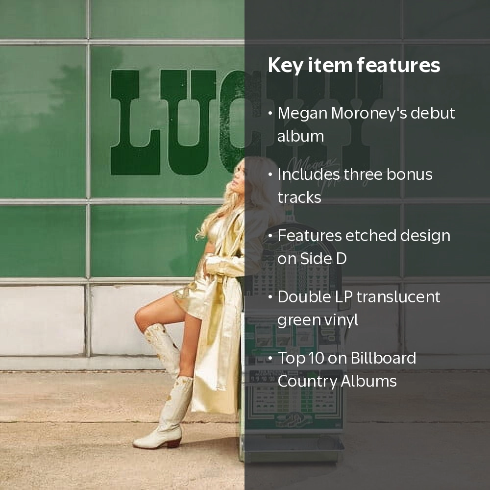 Megan Moroney - Lucky - Vinyl LP, Columbia Records - Walmart.com