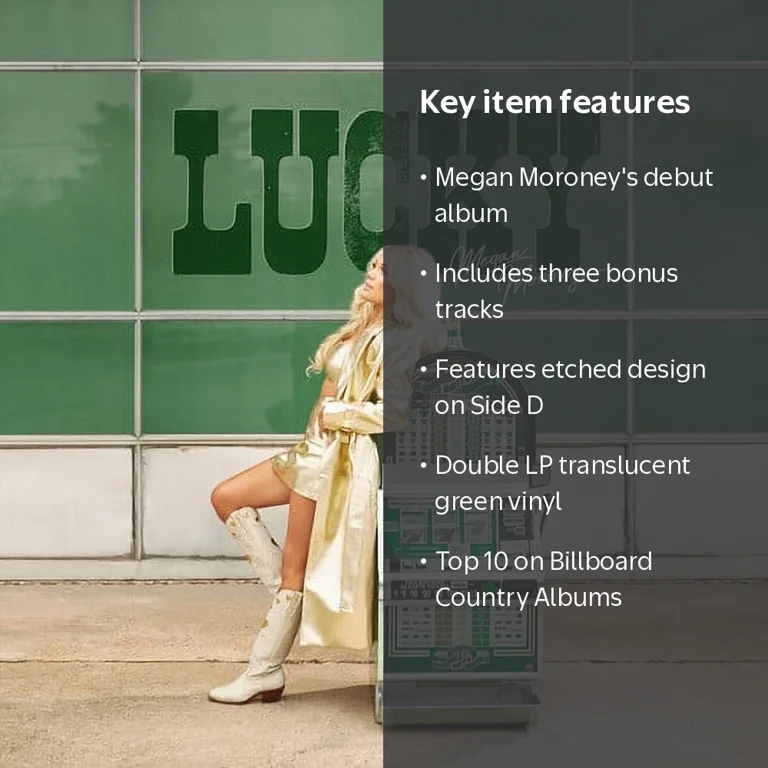 Megan Moroney - Lucky - Vinyl LP, Columbia Records - Walmart.com