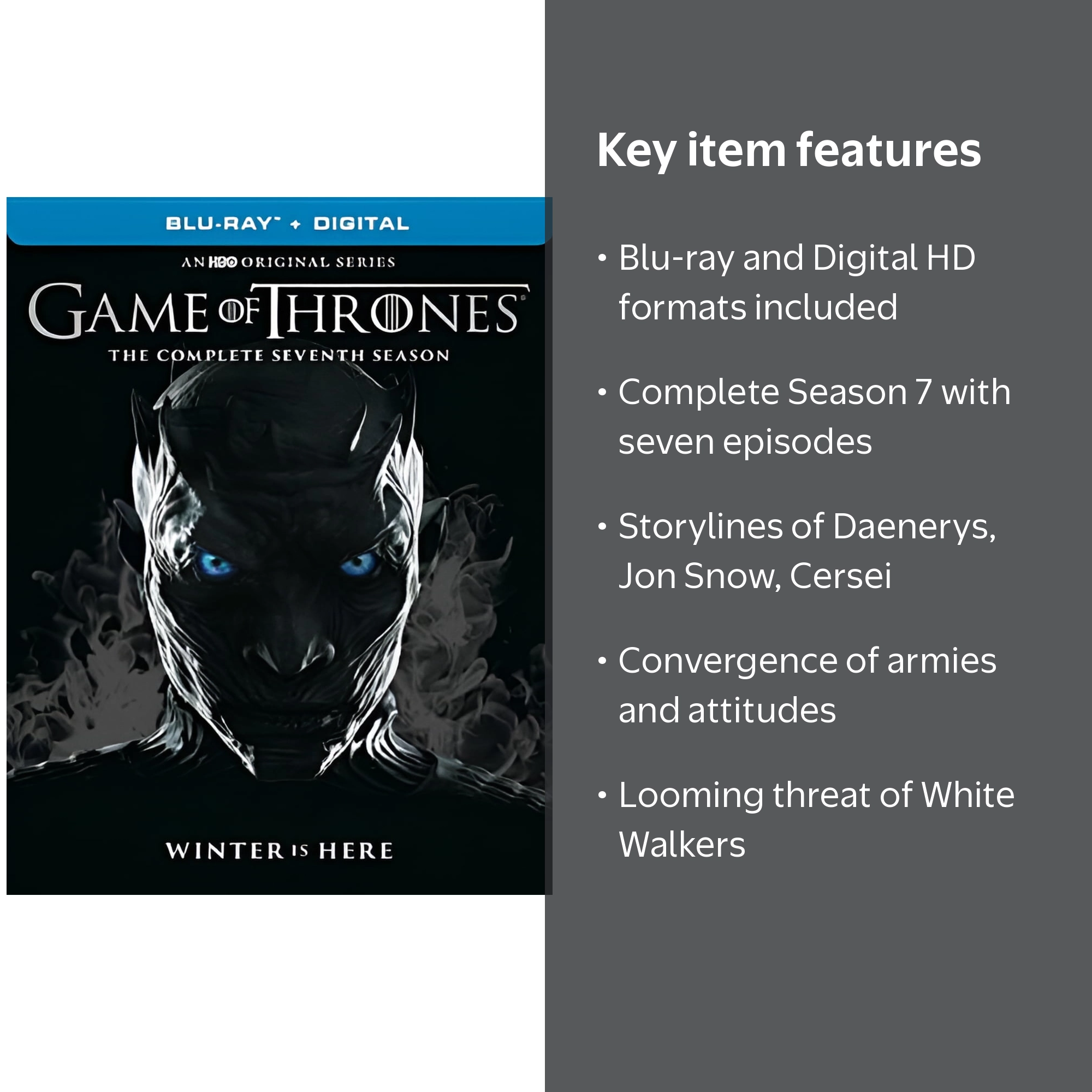 Game of Thrones: The Complete Seventh Season (Blu-ray + Digital HD