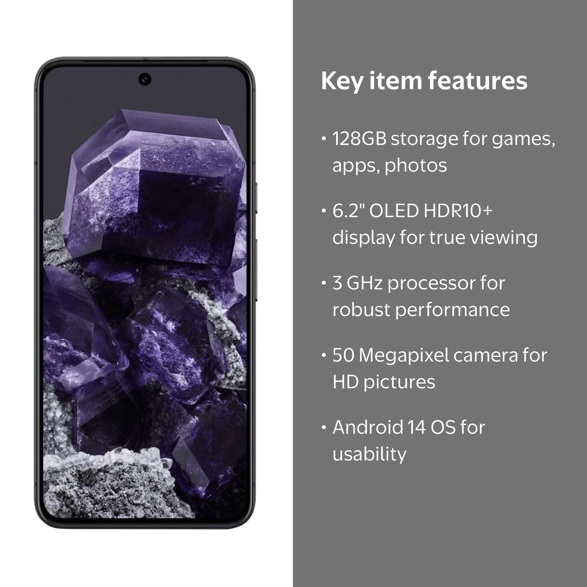 Google Pixel 8, Unlocked Android Smartphone, Pixel Camera, 24-Hour