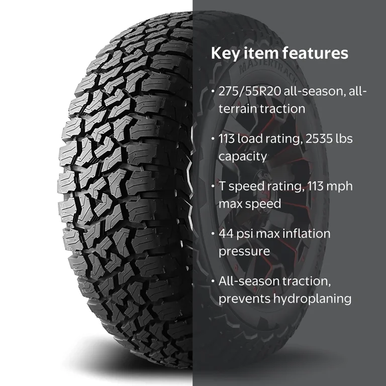 Mastertrack Badlands AT All Terrain 275/55R20 113T SUV All Season