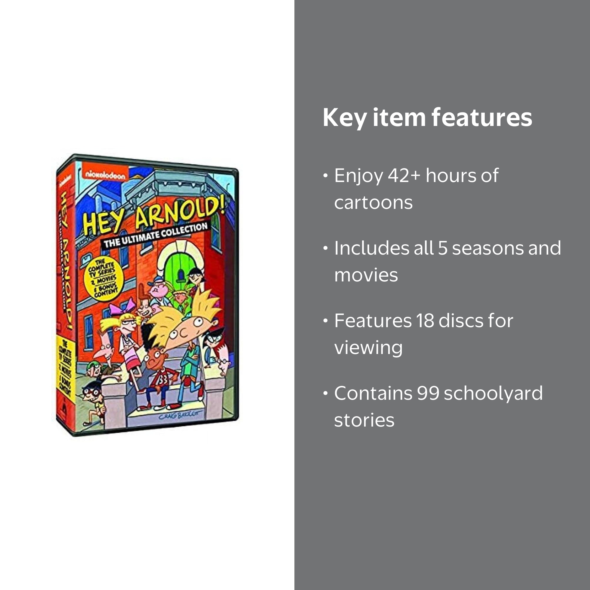 Hey Arnold!: The Ultimate Collection (DVD) - Walmart.com