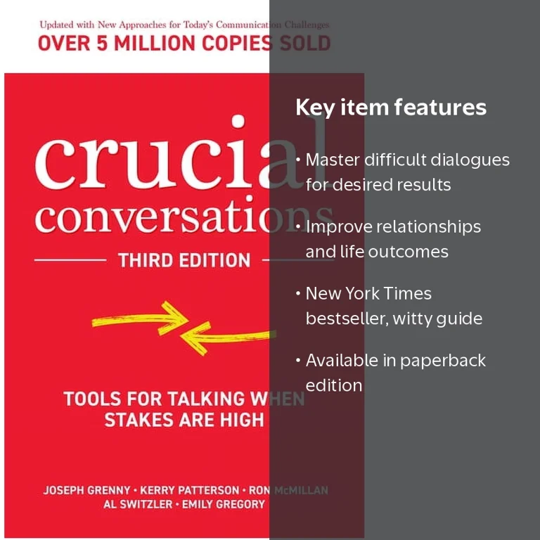 Joseph Grenny, Crucial Conversations Third Edition Paperback