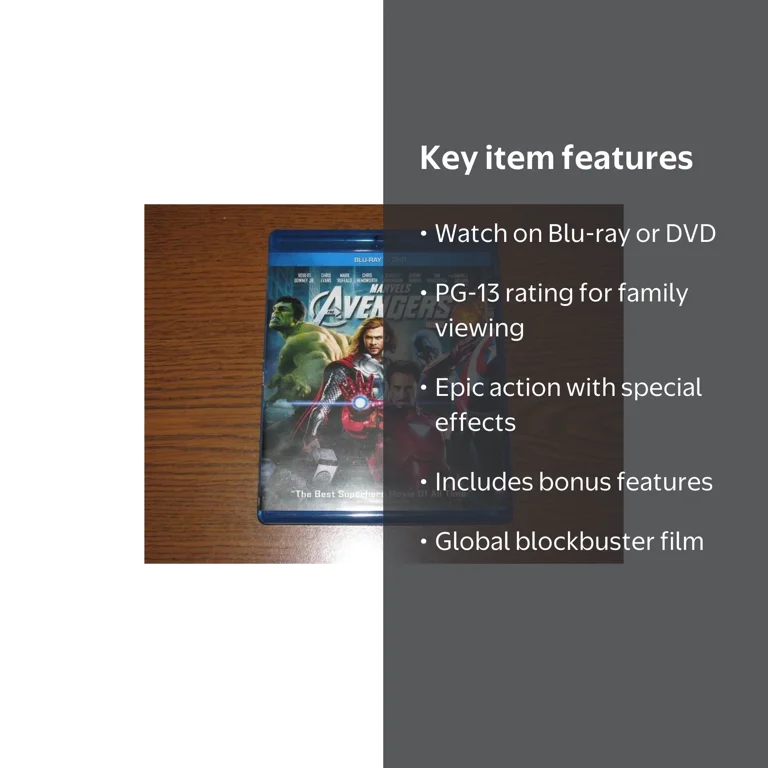 Marvel's The Avengers (Blu-ray + DVD) - Walmart.com