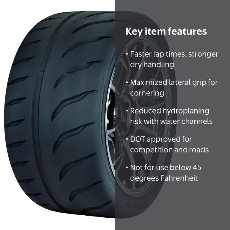 Toyo Proxes R888R Summer Tire - P225/45R16 93W BSW - Walmart.com