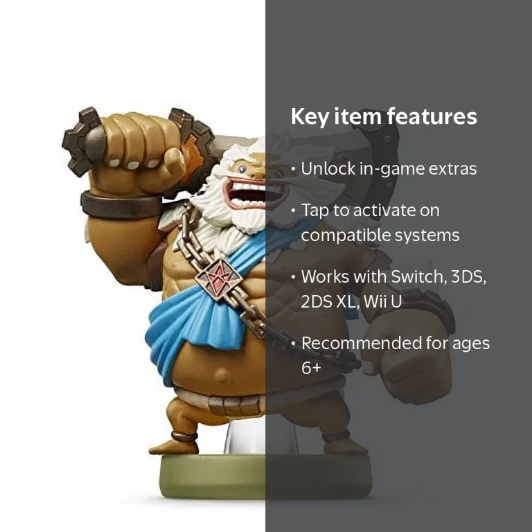 Nintendo, Zelda: Breath Of The Wild Daruk, amiibo accessory