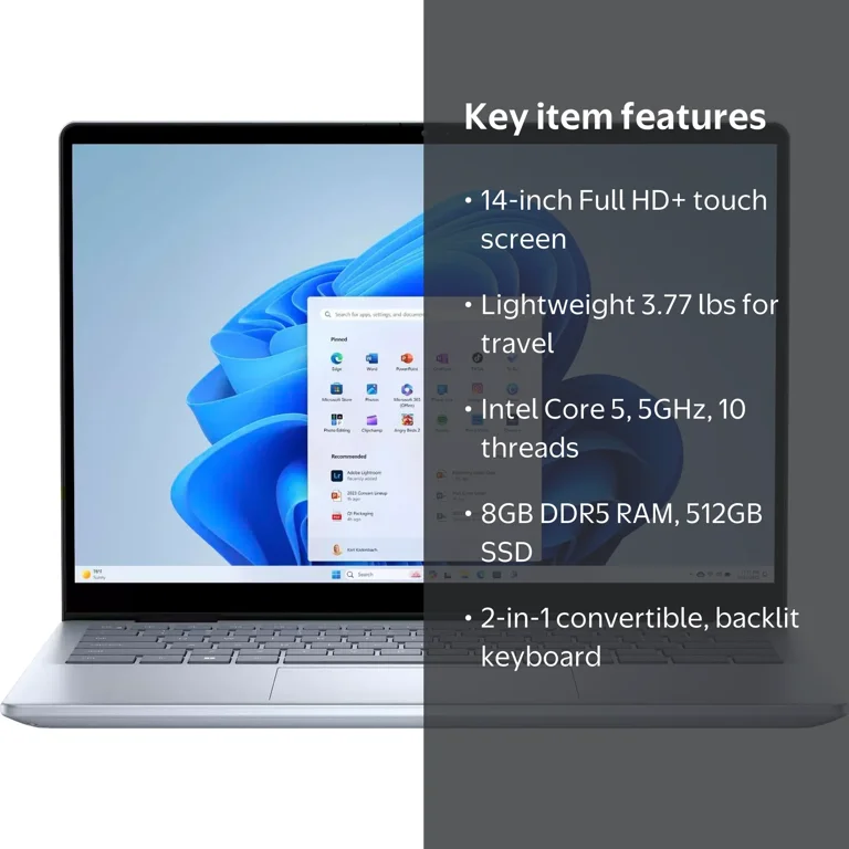 Dell – Inspiron 14” 2-in-1 Touch Laptop – Intel Core 5 Processor