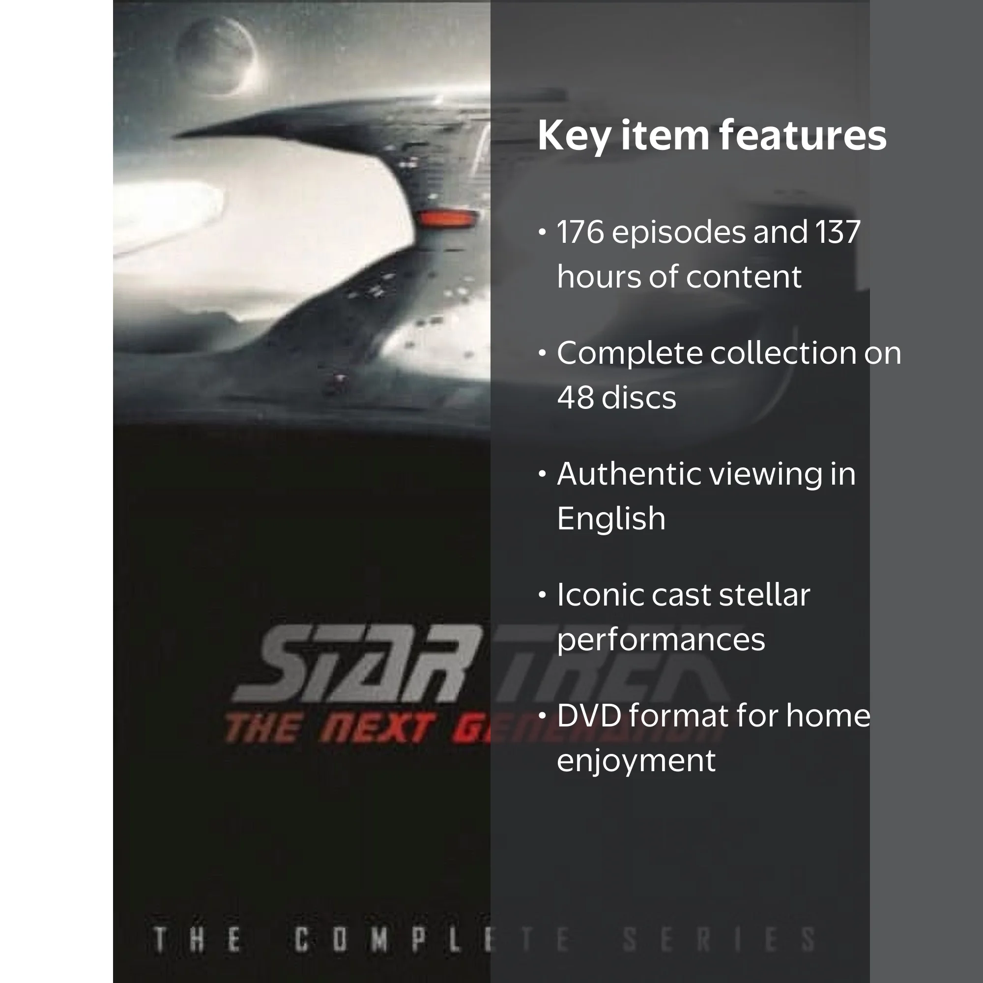 その他 Star Trek: Next Generation - Complete Series [DVD] [Import] Amazon.com: Star Trek: The Next Generation (The Complete Series