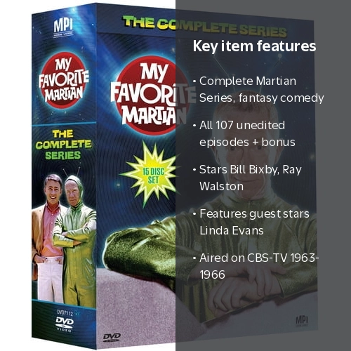 My Favorite Martian: The Complete Series (DVD), Mpi Home Video