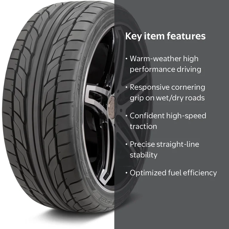 Nitto NT555 G2 Ultra-High-Performance Tire, 275/40R20XL 106W BSW