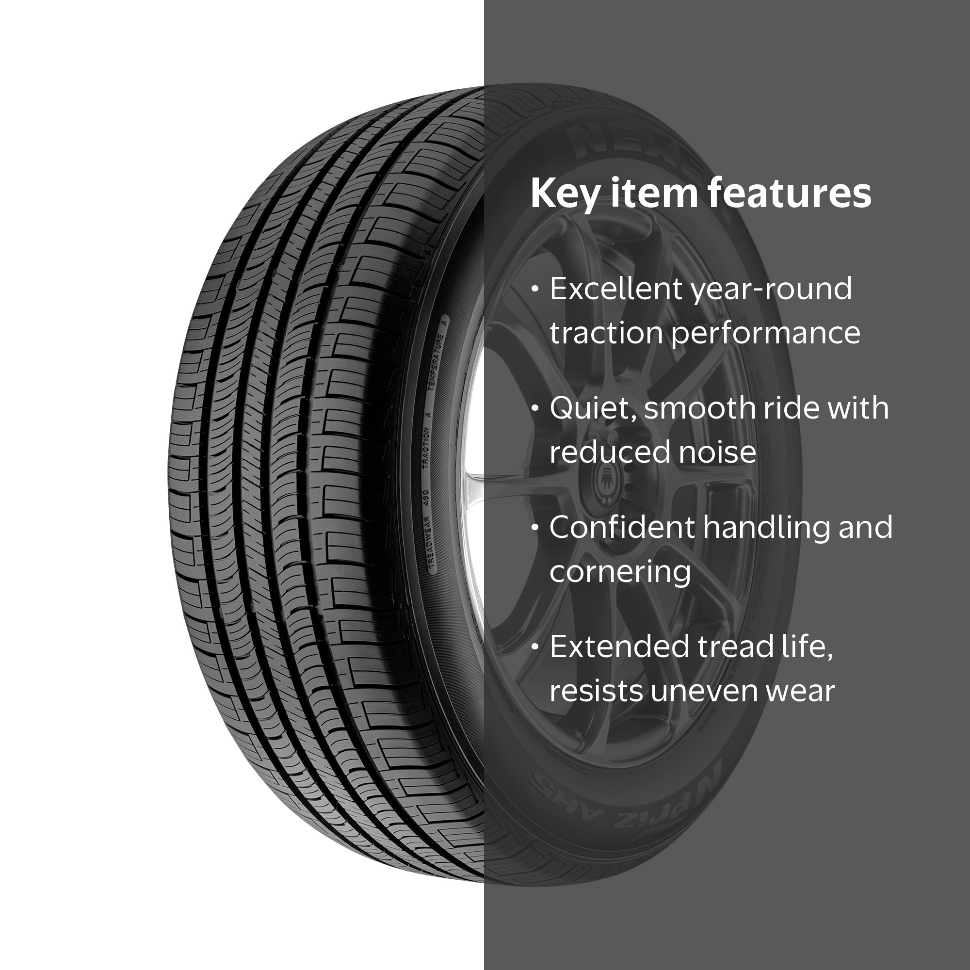 Nexen N'Priz AH5 All Season 215/55R17 94H Passenger Tire - Walmart.com