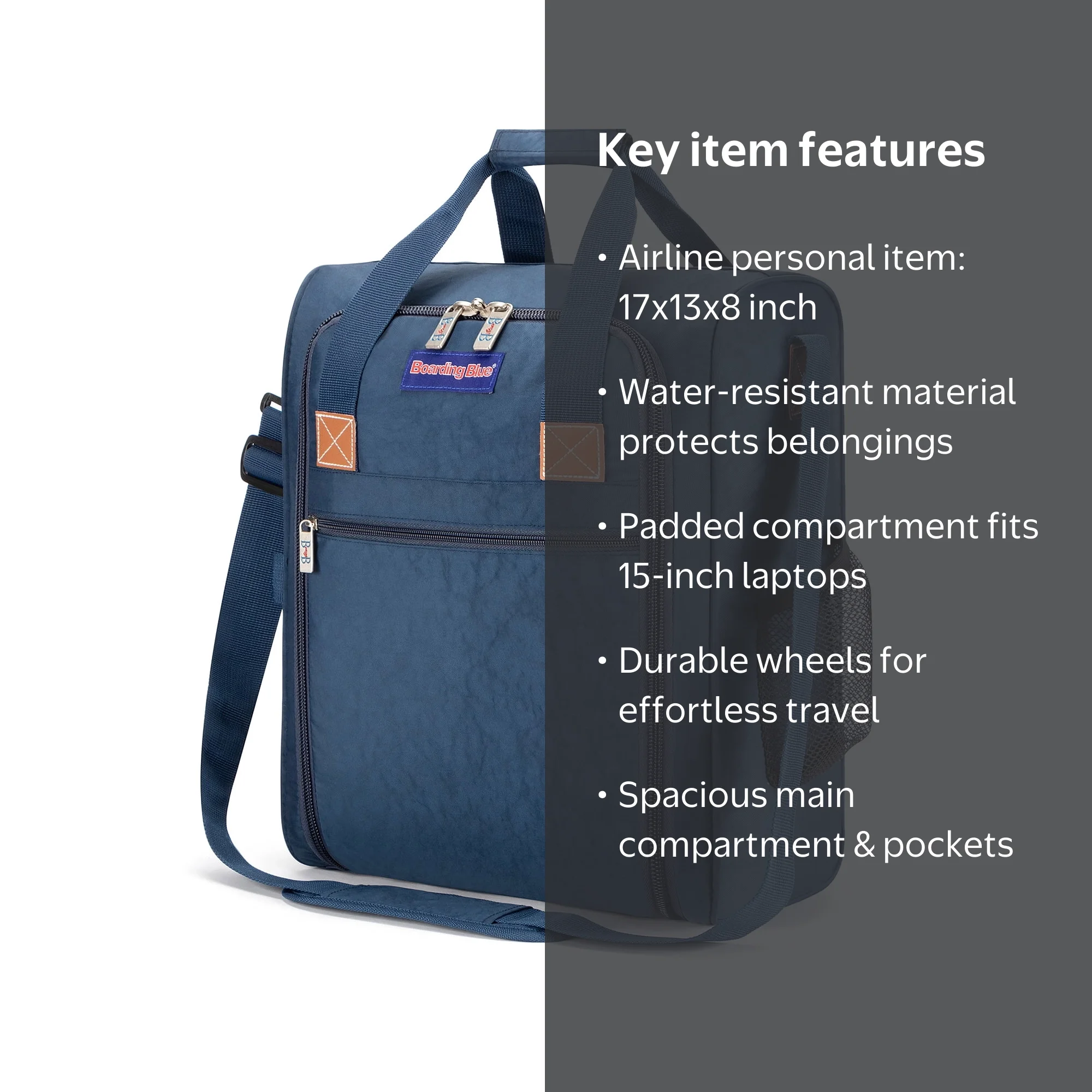 BoardingBlue Personal Underseat Travel Duffel Fits 17" x 13" x 8" - Walmart.com BoardingBlue Personal Underseat Travel Duffel Fits 17" x 13" x 8" - Walmart.com
