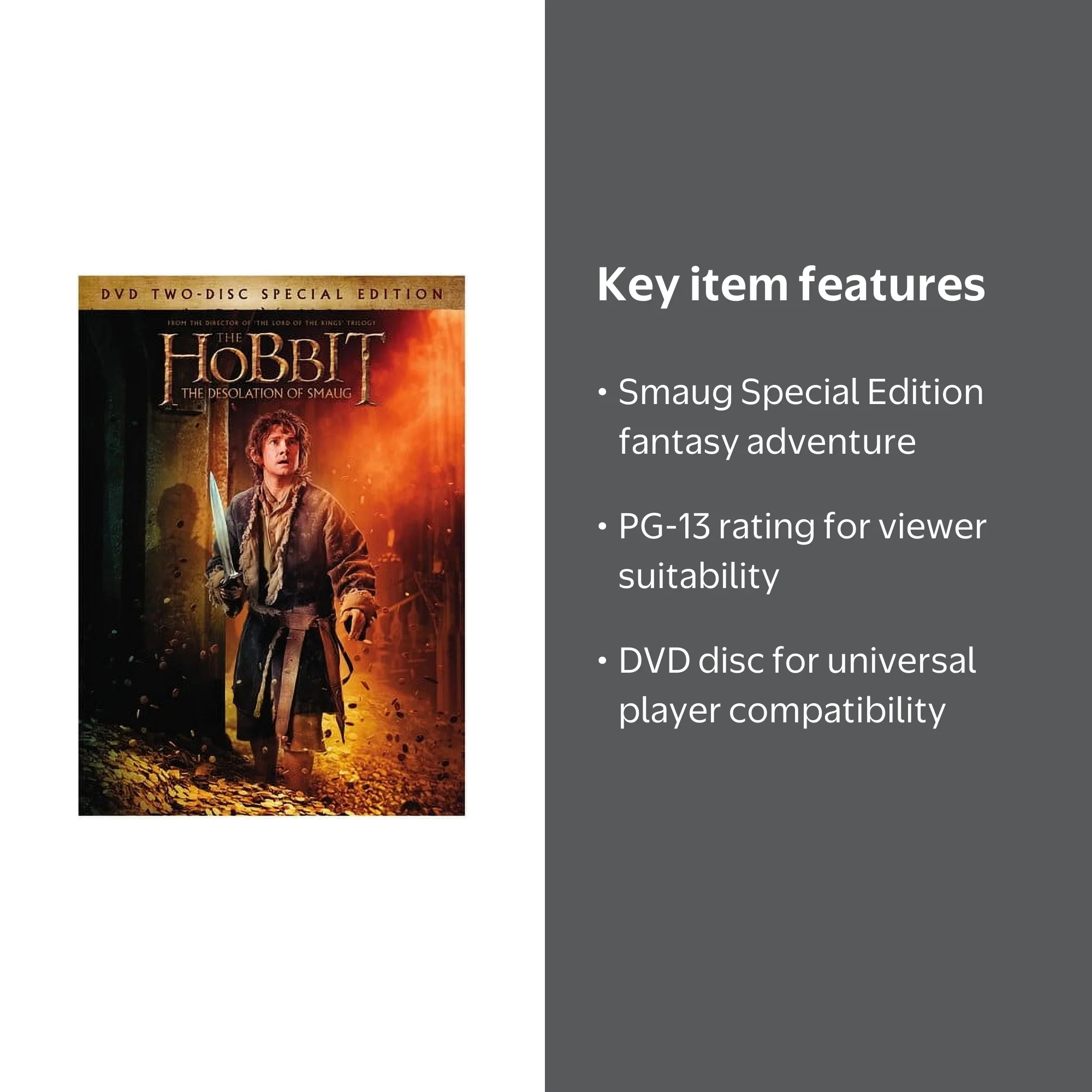 The Hobbit: The Desolation of Smaug Special Edition DVD, PG-13