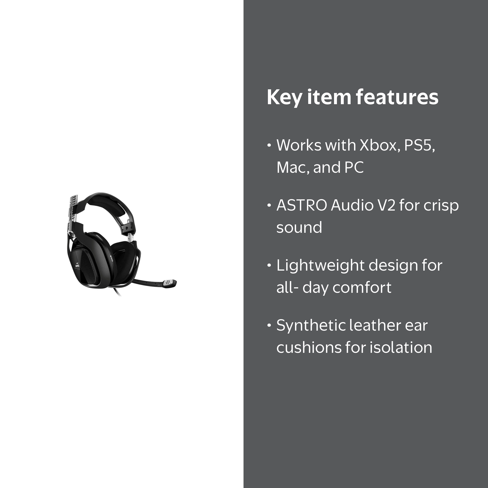 ASTRO Gaming A40 TR Pro Gaming Headset for Xbox Series X/S, Xbox