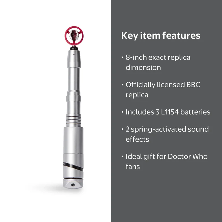 Doctor Who Toy - 4th Doctor's Sound Activated Sonic Screwdriver