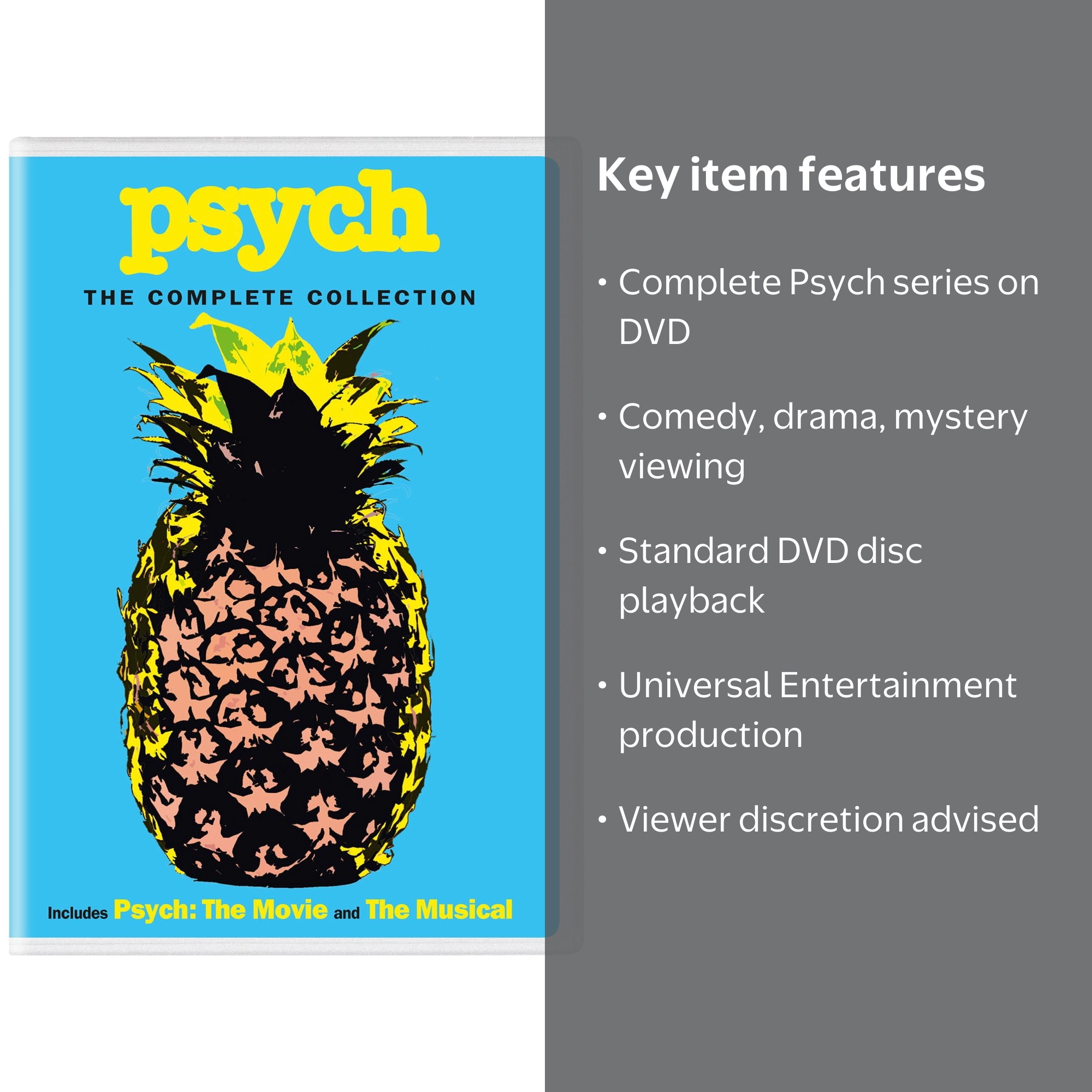 Psych: The Complete Collection - All Seasons Box Set (DVD