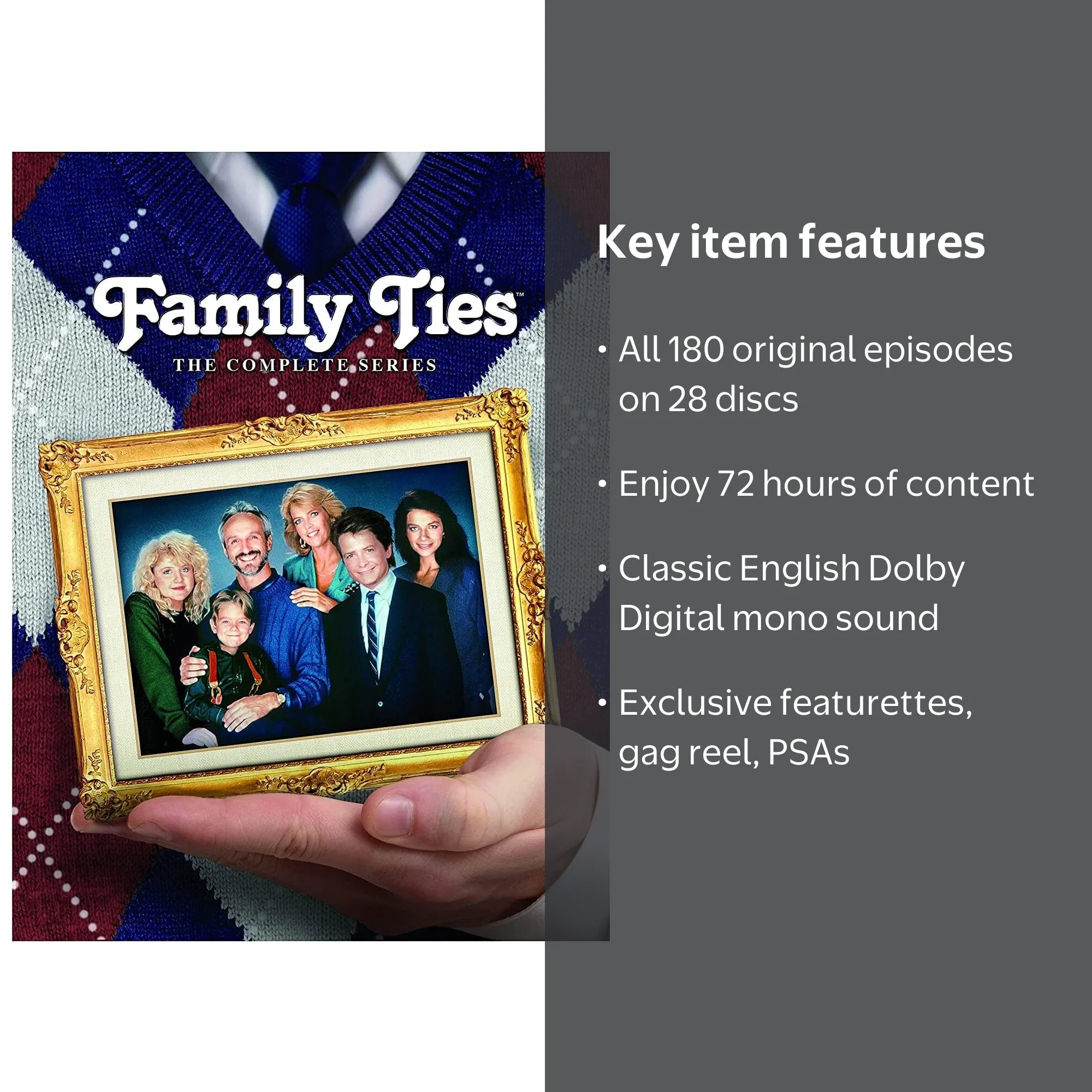 Paramount: Family Ties Complete Seasons, Comedy Series (DVD