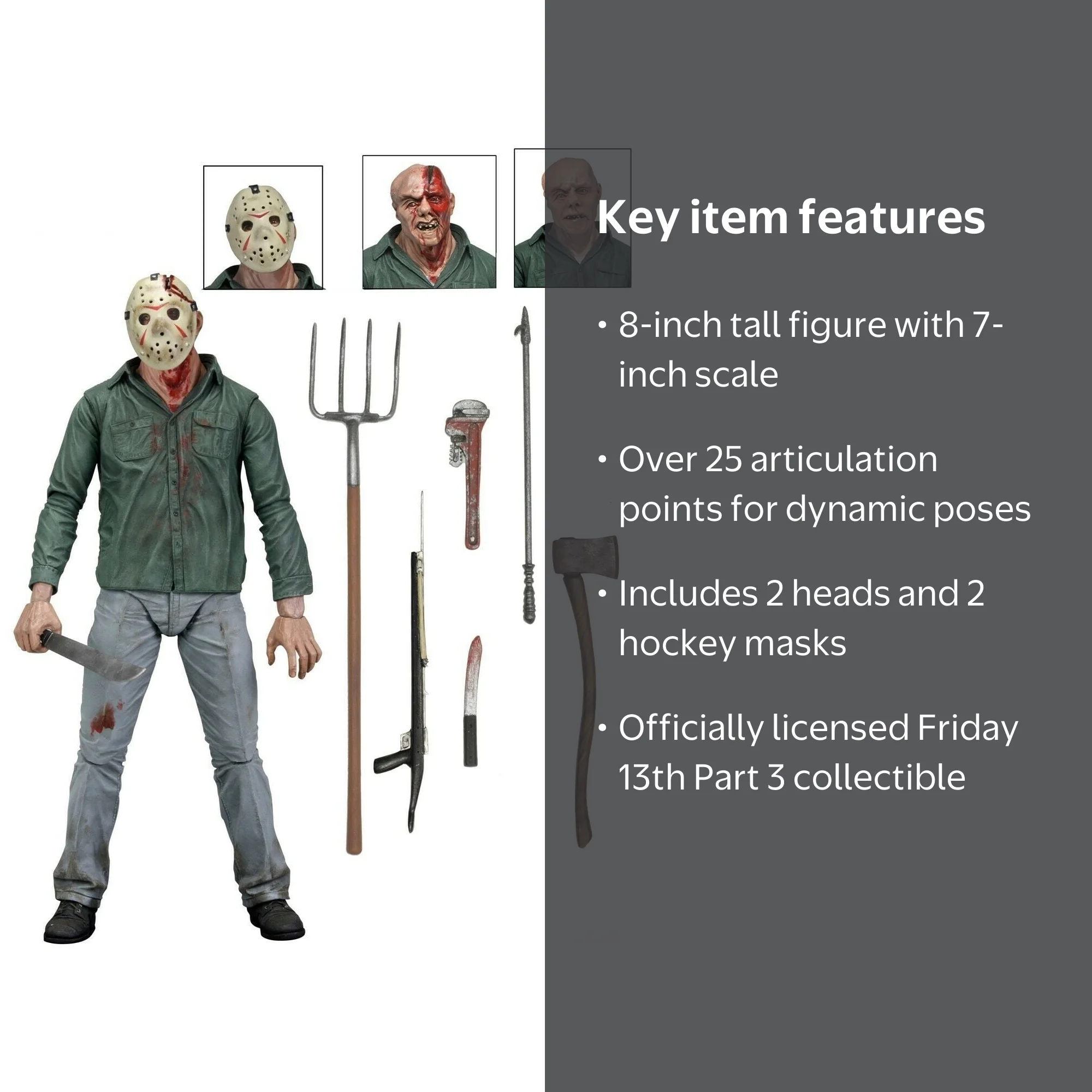 NECA Friday the 13th Part 3 8