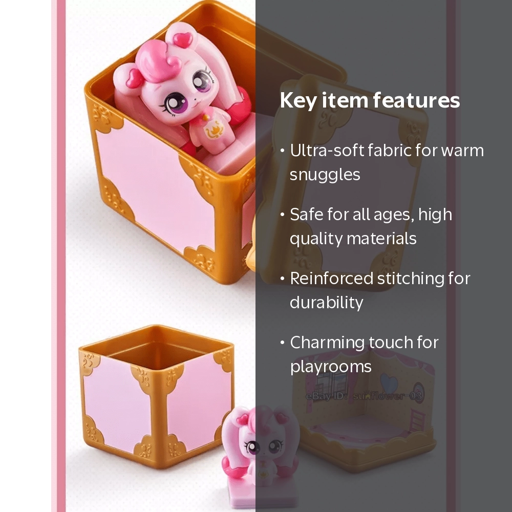 CATCH TEENIE-PING Doll Mirror Box Set Toys Talking With Lights
