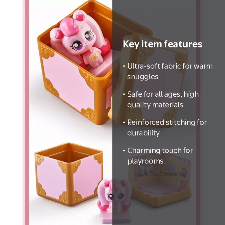 CATCH TEENIE-PING Doll Mirror Box Set Toys Talking With Lights