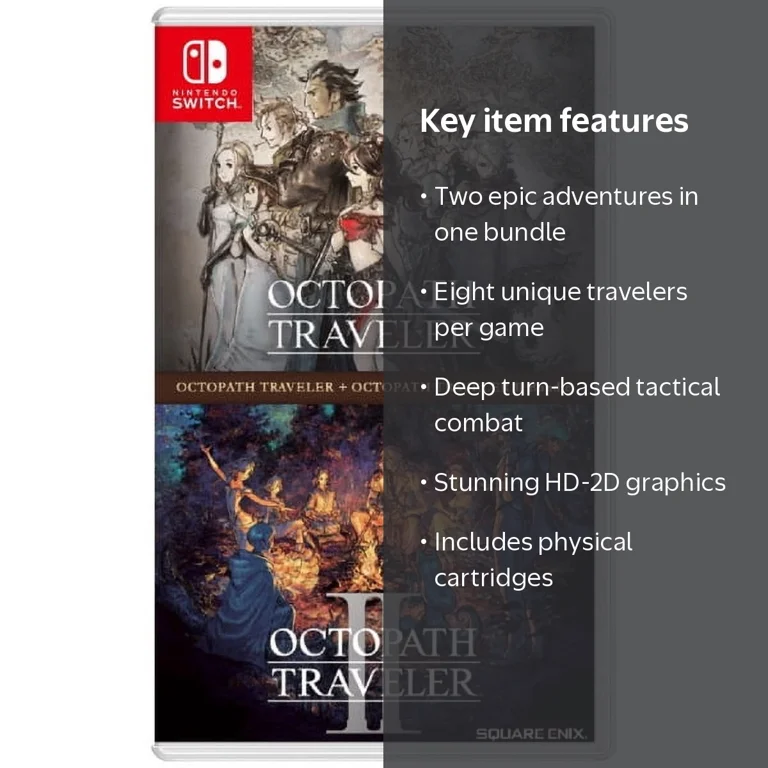 Octopath Traveler + Octopath Traveler II Bundle (ASIM) (Nintendo