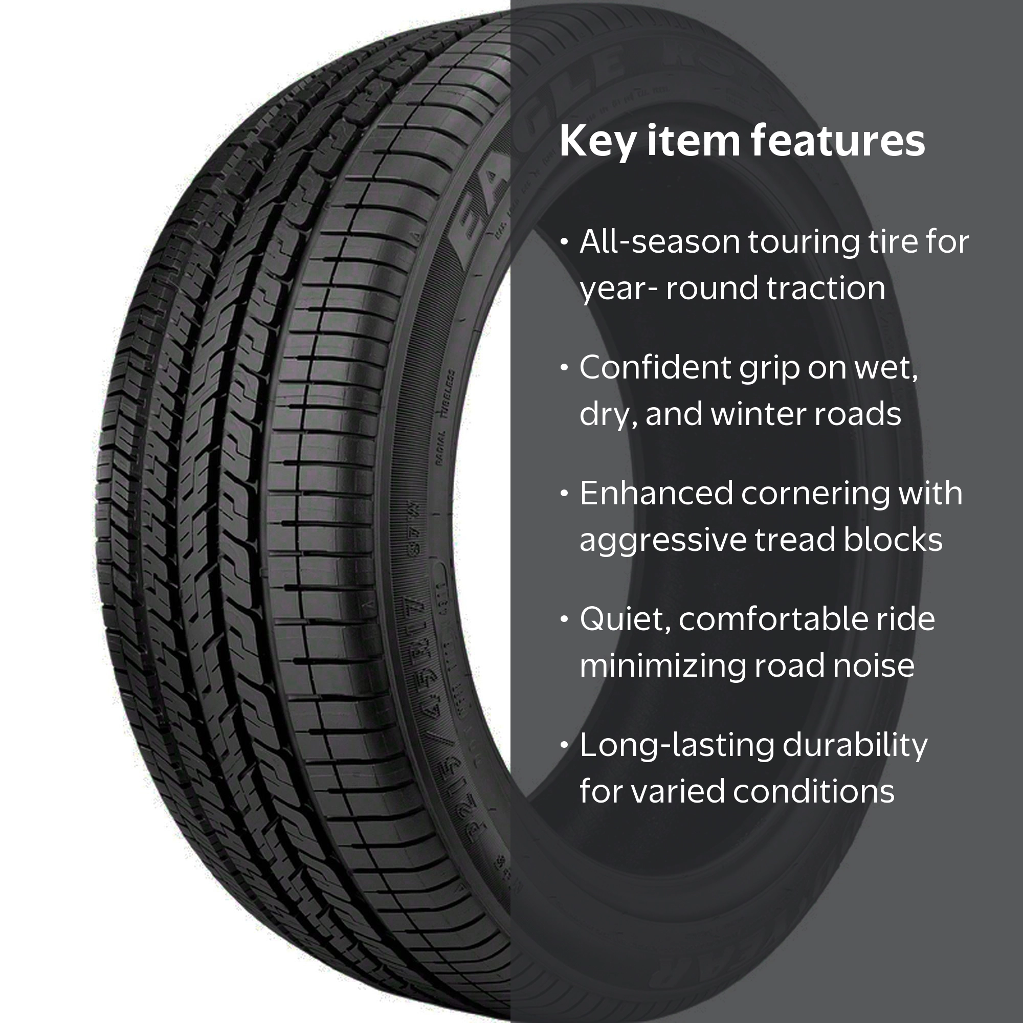 Goodyear, Eagle RS-A, 255/45R20, All Season Performance Tire