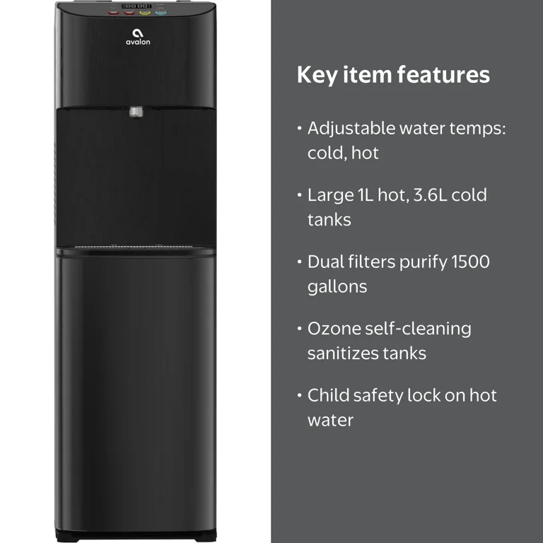 Avalon Electric Bottleless Water Cooler Water Dispenser - 3