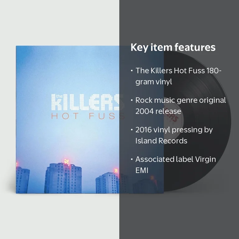 The Killers - Hot Fuss, 180-gram Rock Vinyl, Island Records 2016