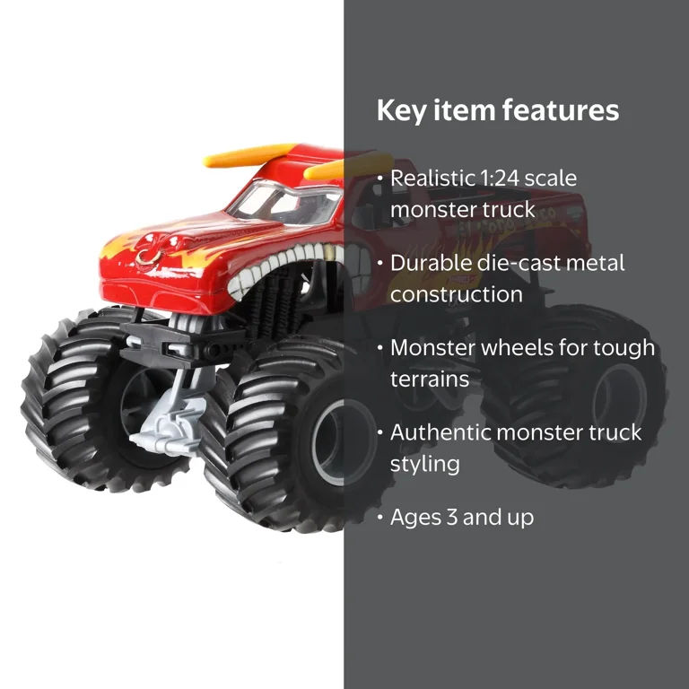 Hot Wheels Monster Jam 1:24 El Toro Loco Die-Cast Vehicle