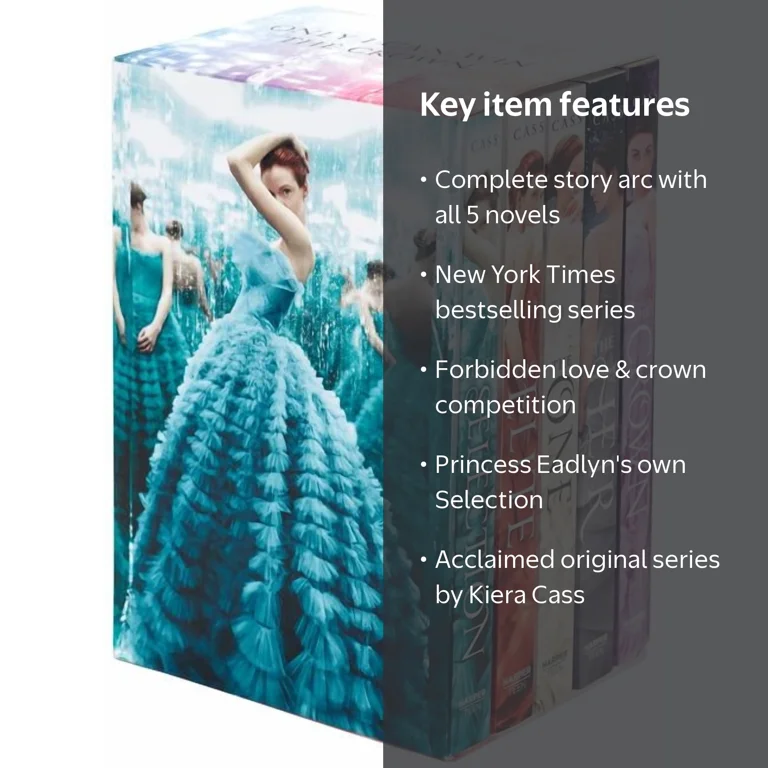 ◆新品・未開封◆セレクション5 selection5 8BOXセット Kiera Cass, The Selection 5-Book Box Set, Complete Series