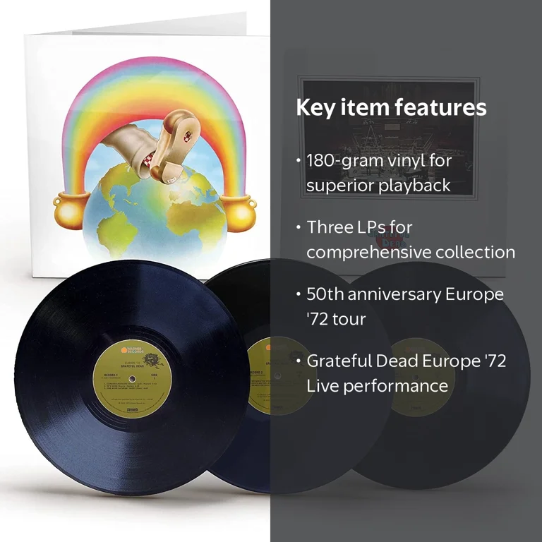 The Grateful Dead - Europe '72 (Live) - 50th Anniversary Vinyl
