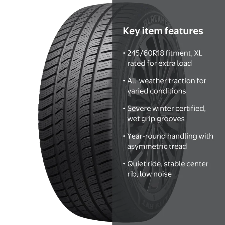 BlackHawk Agility AWT All Season 245/60R18 109H XL Passenger Tire