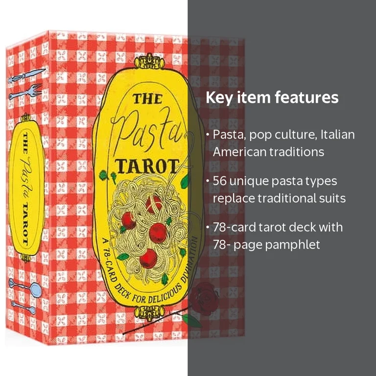 Jeff Petriello, The Pasta Tarot 78-Card Deck for Delicious