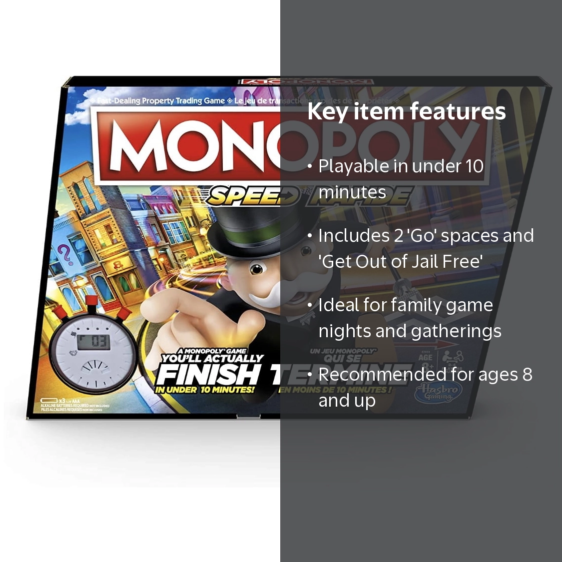 Hasbro Monopoly Speed - Walmart.com